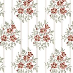 Rose Stripe in Ruby Dusk