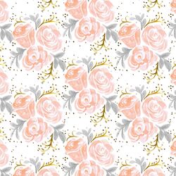 Sparkling Rose in Peach