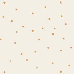 Festive Twinkle Stars in Warm Golden Yellow