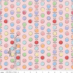 Egg Dye Dots in Pink