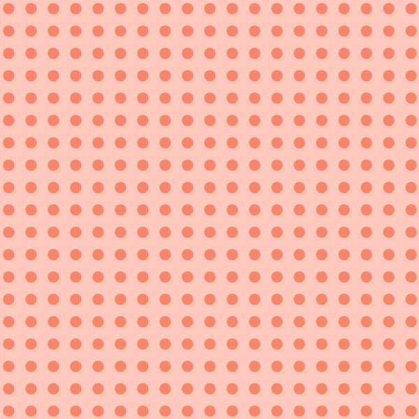 Spooky Polka Dot in Pink Marshmallow