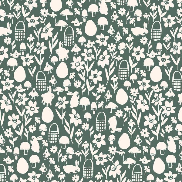 Easter Garden in Green