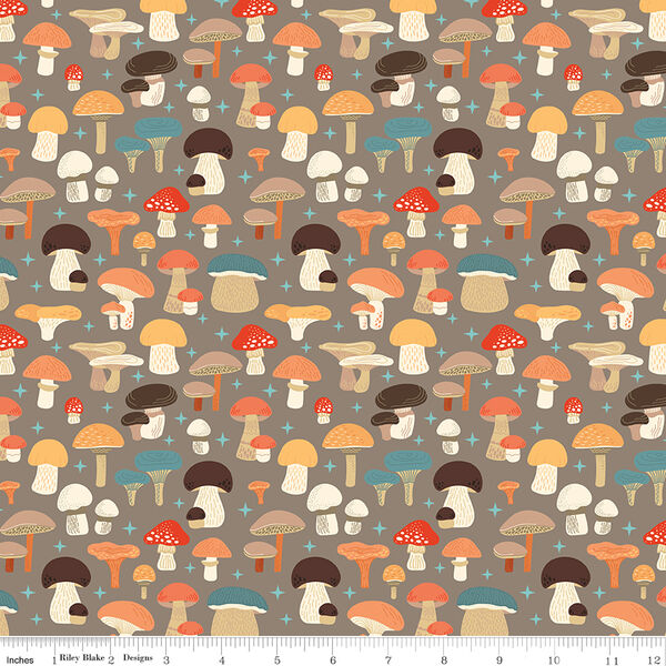 Mushrooms in Chestnut