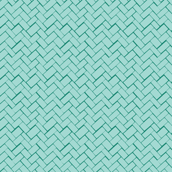 Sidewalk in Mint Green