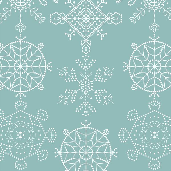Snowflakes in Pool