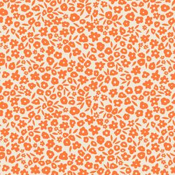 Summer Field in Bright Orange