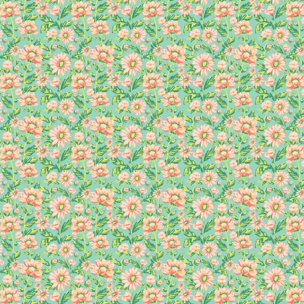 Tiny Peonies in Peachy