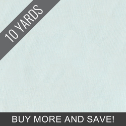 Artisan Cotton Yarn-Dye in White Aqua - 10 Yard Bolt