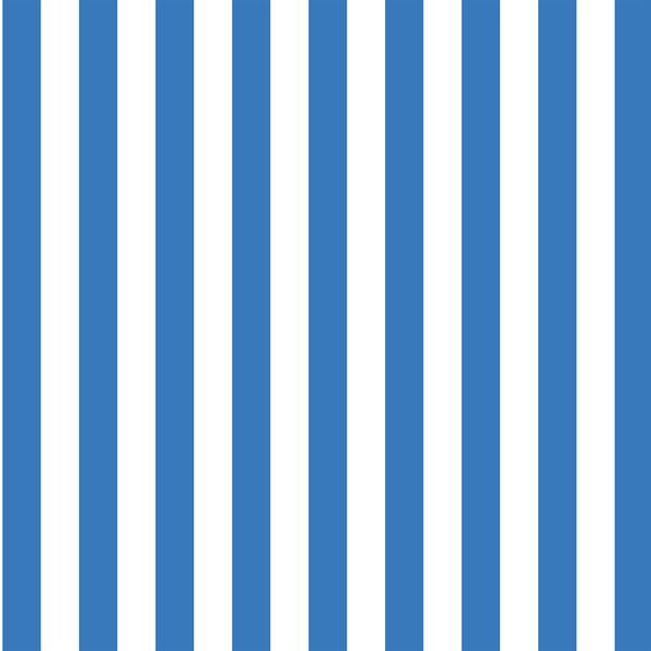 Candy Stripe in Cerulean