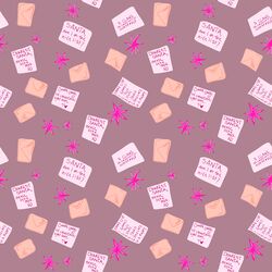 Letters to Santa in Sugared Plum