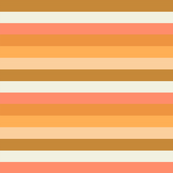 Large Seventies Stripe in Glow