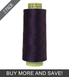Dark Indigo (9160-0016) - Silk Finish Cotton 60wt - 3000 Yards (2 Pack)