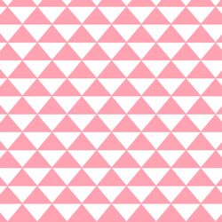 Triangle Mosaic in Rose Pink