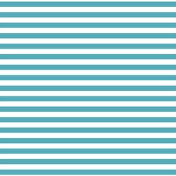 Horizontal Dress Stripe in Lagoon