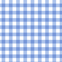 Sweet Gingham in Pool Blue