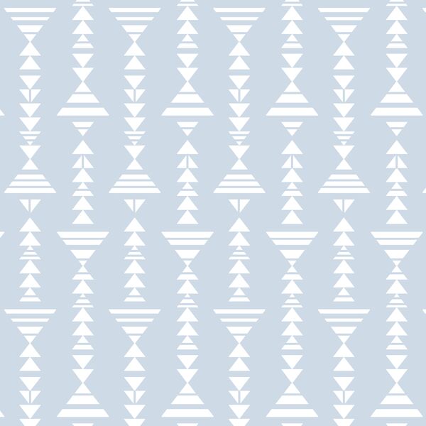 Little Tribal Stripe in Cirrus