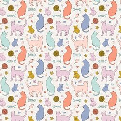 Little Cat Sketches in Sherbet