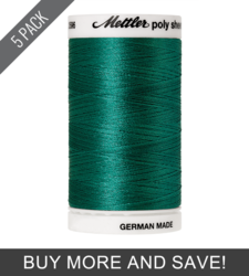 Dark Jade (2596-5101) - Poly Sheen - 875 Yards (5 Pack)