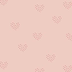 Peppercorn Hearts in Love on Ballet Pink