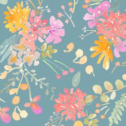 Fall Floral in Celeste