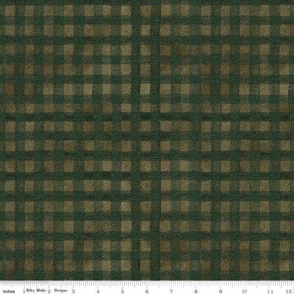Buffalo Check in Green