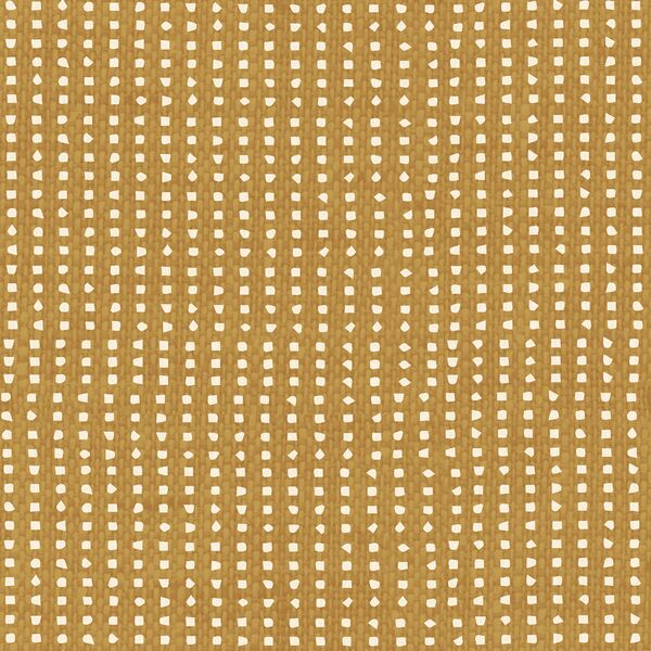 Tiled Geometric in Mustard