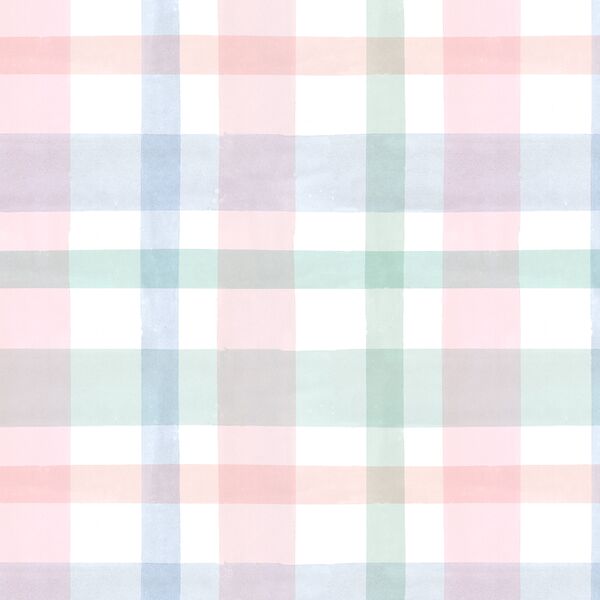 Sunrise Plaid in Rainbow
