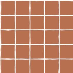 Windowpane in Terracotta