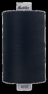 Black (9141-4000) - Silk Finish Cotton 40wt - 1094 Yards