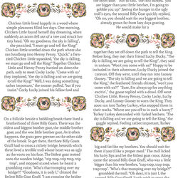 Fabled Text in Harvest
