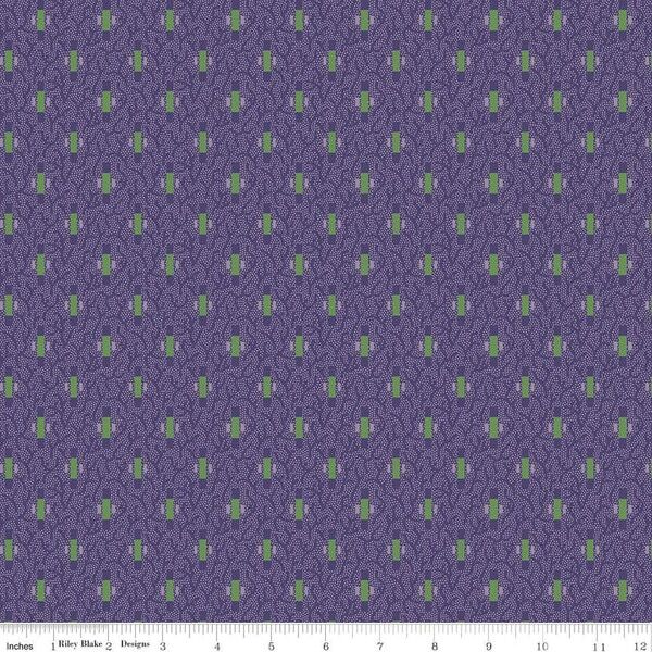 Dashes in Purple