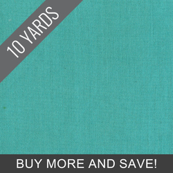 Artisan Cotton Yarn-Dye in Turquoise Jade - 10 Yard Bolt
