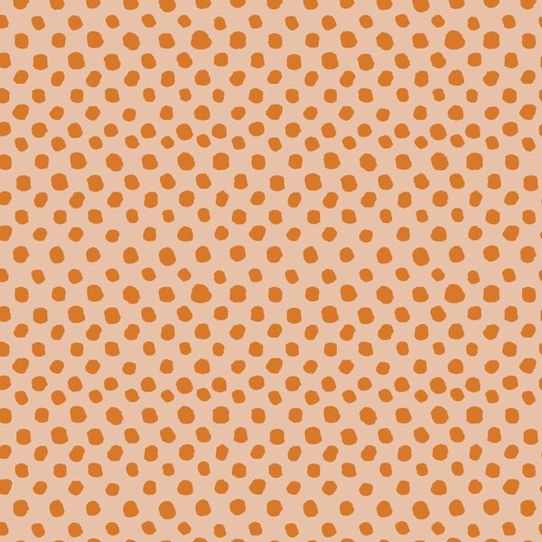 Painted Dots in Pumpkin