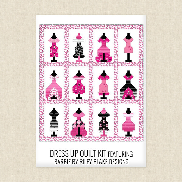 Barbie Dress Up Quilt Kit Hawthorne Supply Co