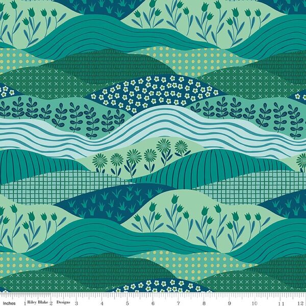 Hills in Green