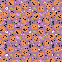 Treats and Pails in Halloween