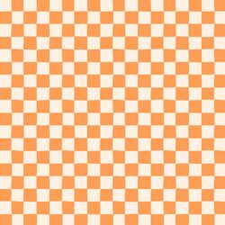 Sweet Checks in Pumpkin Orange