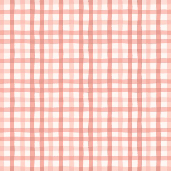Gingham in Rose