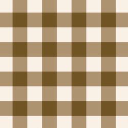 Gingham in Cocoa