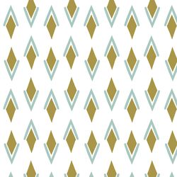 Woven Basket in Gold and Aspen