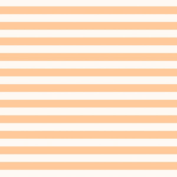 Spooky Stripe in Peaches and Cream