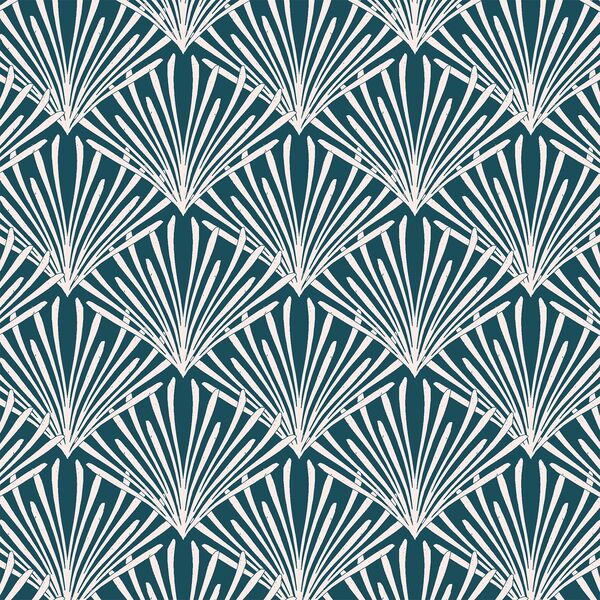 Shells in Atlantic Blue