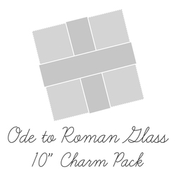 Ode to Roman Glass 10" Square Pack