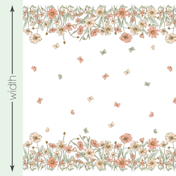 Gracious Garden Double Border in Pastel