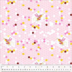 Hex Bee in Pink
