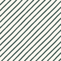 Sweet Candy Stripe in Garden Green on Cream