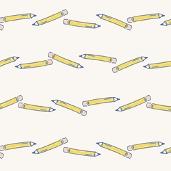 Pencils in Chalk White