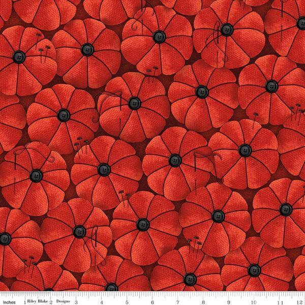 Pincushions in Red