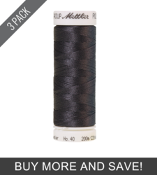 Dark Pewter (3406-0132) - Poly Sheen - 220 Yards (3 Pack)
