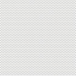 Small Winter Dot in Brown on White